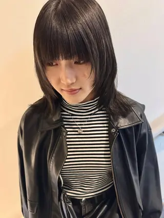 ミディアム コイデ リュウセイのヘアスタイル