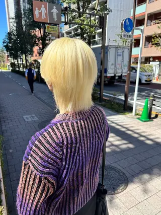 カラー メンズ EMANON 3rd店所属・メンズパーマ指名多数 NAOKIのヘアスタイル