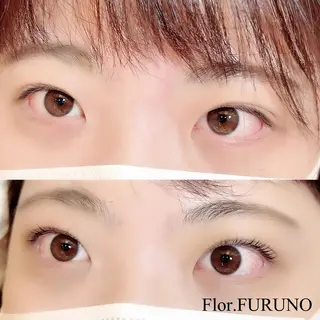 マツエク・マツパ アイブロウ Flor上大岡 ＊フルノ リナ＊のマツエク・マツパデザイン