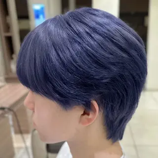 カラー メンズ ラフィス池袋所属・✨本格的韓国スタイル 特化✨ﾊﾙｶ✨️のヘアスタイル