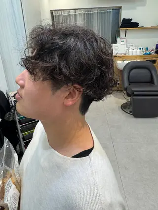 ミディアム パーマ メンズ Dxxxx III所属・女性目線の大人 メンズ*Ayakaのヘアスタイル