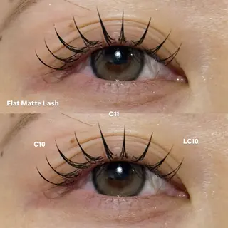 マツエク・マツパ 冬っぽカラー/ マツエク/ゆきなのマツエク・マツパデザイン