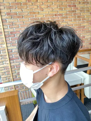 ショート メンズ 林 美佑のヘアスタイル
