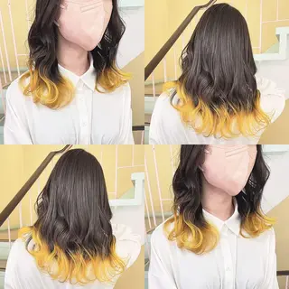 カラー 渋谷:インナーカラー ／🍒エリカ🍒のヘアスタイル