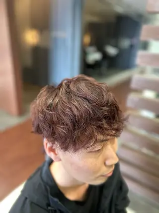 ショート パーマ メンズ LiL by lamiell所属・LiL RYUSEIのヘアスタイル