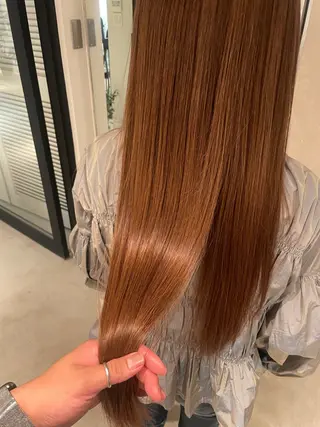 ロング HAUS eins所属・美髪矯正/髪質改善 /銀座/宮本　優太のヘアスタイル