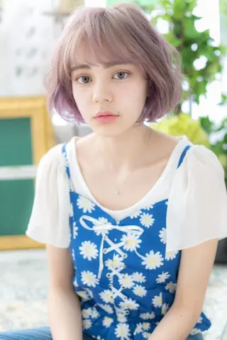 ショート カラー 土井 美奈代のヘアスタイル