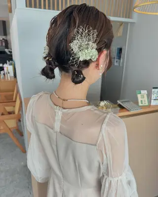 ショート ヘアアレンジ yunica所属・yunica manaeのヘアスタイル