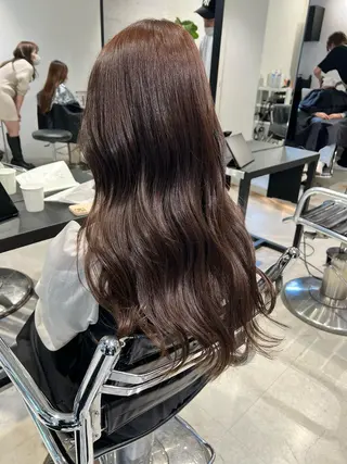 ロング カラー レイヤー/透明感 カラー🌿KANTAのヘアスタイル