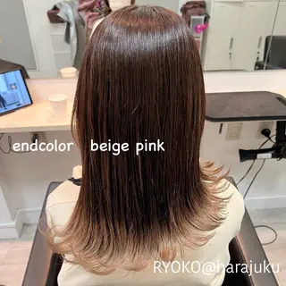 ミディアム カラー パーマ ヘアアレンジ メンズ ワット 原宿のヘアスタイル