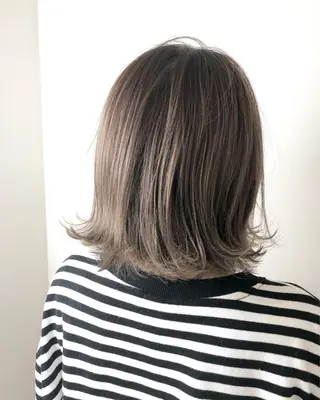 ショート カラー 透明感カラー 松田晃代のヘアスタイル