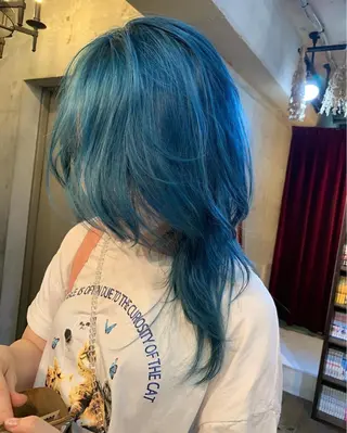 セミロング 佐藤 純生のヘアスタイル