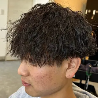 ショート パーマ メンズ 縮毛矯正/メンズ パーマWATARUのヘアスタイル