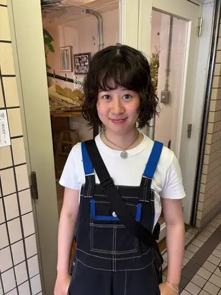 ミディアム パーマ kaito パーマ募集！🔵のヘアスタイル