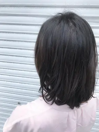 ミディアム カラー 【天満1艶髪】潤艶/ 髪質改善🌹釣本竜哉のヘアスタイル