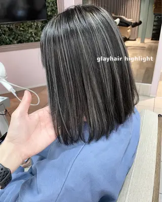 ミディアム 中村咲月/髪質改善 /耳つぼジュエリーのヘアスタイル