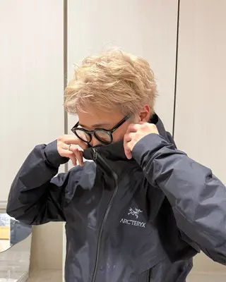 ショート カラー ハイトーン・髪質改善 RINのヘアスタイル