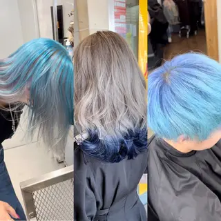 カラー ヘアアレンジ ブリーチ特化 / share 元太のヘアスタイル