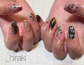 ネイル nail atelier AMBER所属・saori .の眉毛・アイブロウイメージ