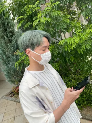 メンズ 亀川蓮 Agu hairのヘアスタイル