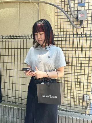 ミディアム カラー SUNDAZED所属・日沖 由紀子のヘアスタイル