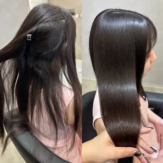 ロング パーマ 女性限定マンツーマン 渋谷Roiめぐみのヘアスタイル