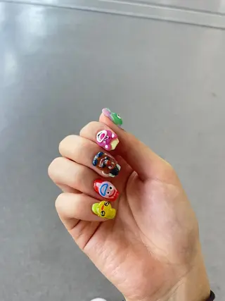 ネイル タケノ クルミのネイルデザイン