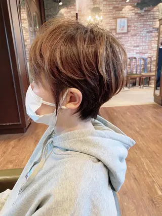 ショート FELIZA所属・似合わせの達人🔥 石川就平のヘアスタイル