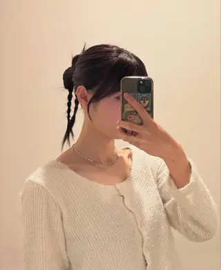 セミロング カラー enrich / キタガワ カノンのヘアスタイル