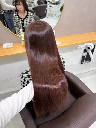 ロング カラー ヘアアレンジ 💗横浜美容室 💗HARUNAのヘアスタイル