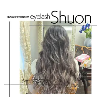 ロング ヘアアレンジ マツエク・マツパ extentionspace Shuon所属・KITTY 立川のマツエク・マツパデザイン