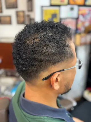 ショート パーマ メンズ パピプ理容室-三浦散髪倶楽部-所属・パピプ mitsuのヘアスタイル