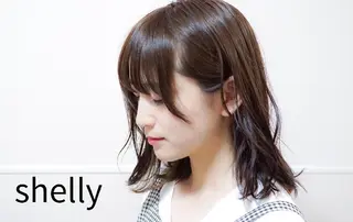 セミロング キノシタ ナオユキのヘアスタイル