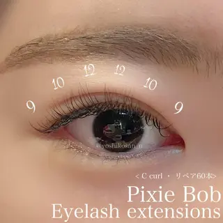 マツエク・マツパ Pixie Bob 🐈‍⬛　位田のマツエク・マツパデザイン