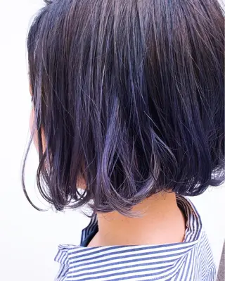 ショート カラー 堀江/心斎橋/西大橋 四ツ橋【Vers】のヘアスタイル