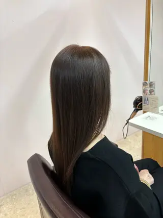 ロング 増田 枝里子のヘアスタイル