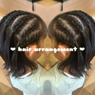 ヘアアレンジ 🫧🧸カラーヘアメ 🫧MIO🧸🫧のヘアスタイル