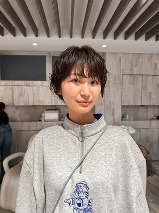 ショート パーマ driP.　by HAVANA所属・パーマ / ボブ /ショート 谷口 陸のヘアスタイル