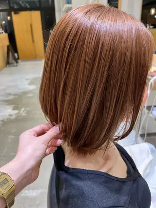 ミディアム 斎藤　柚姫 sibell🌿のヘアスタイル