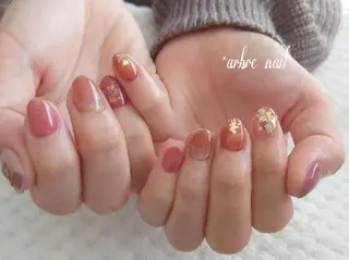 ネイル ＊arbre nail＊.アーブルネイル所属・✯.。 arbre  nail 。✯.のネイルデザイン