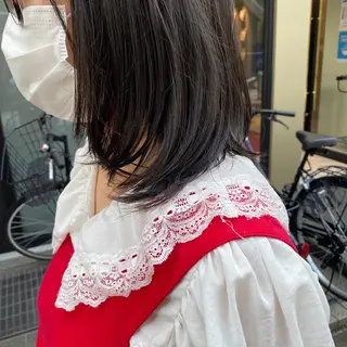 ミディアム かりん 🤍のヘアスタイル