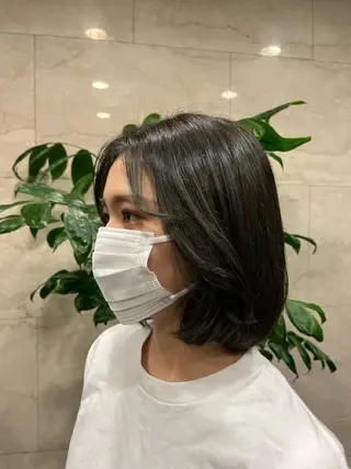 ショート ブリーチ /透明感カラー/のヘアスタイル