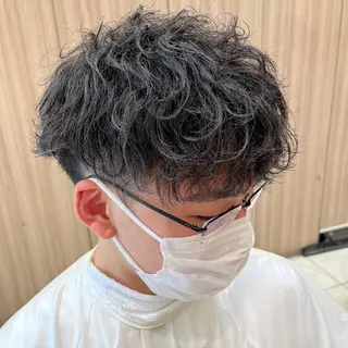 パーマ メンズ指名数No.1 鐸木桜子のヘアスタイル