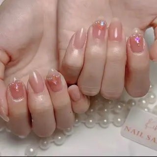 ネイル 💕鈴木ユリ パラジェル/オフ無料のネイルデザイン