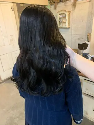 ロング カラー kimika🥑 メンズ/髪質改善のヘアスタイル