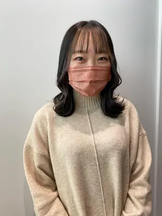 ミディアム カラー CURIO/南船場 /RIN💈🍎のヘアスタイル