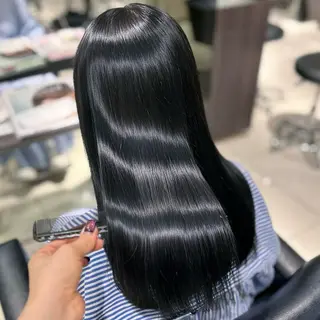 ロング kana･:* /暖色カラーのヘアスタイル