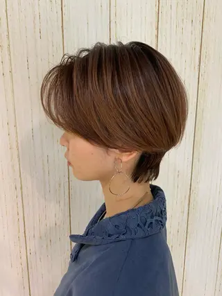 ショート FORTE所属・フォルテ青山 カットカラー0円のヘアスタイル
