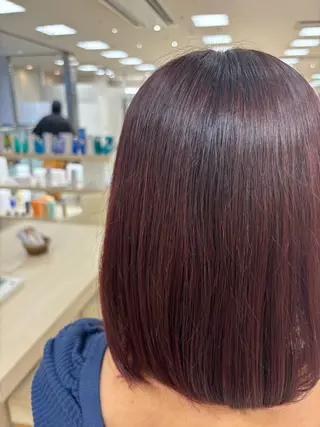 カラー 🎀暖色カラー/透明 感カラー/ひな🎀のヘアスタイル