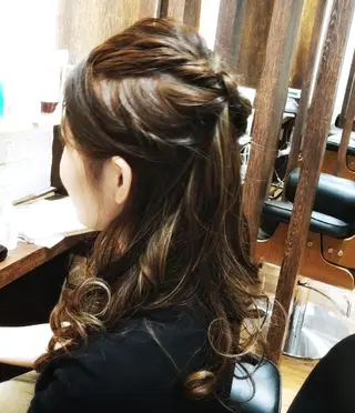 ヘアアレンジ 大人の艶髪✂️ 矢崎美紀のヘアスタイル
